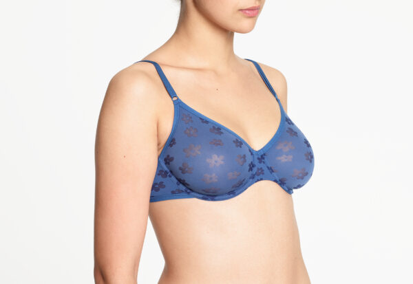 Yasmine Eslami Ava Soutien-gorge Moulé Denim