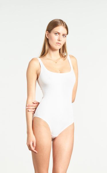 yasmine eslami Caroline Body Blanc