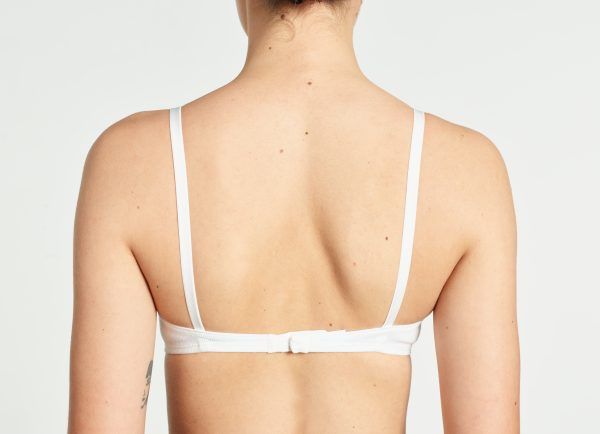 Yasmine Eslami Caroline Soutien-Gorge Souple Blanc