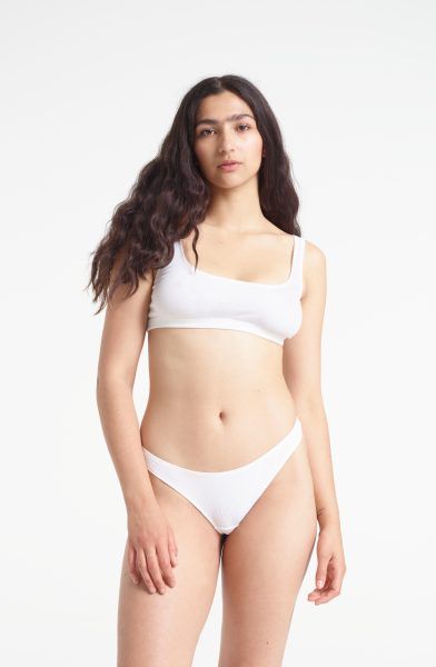 Yasmine Eslami Caroline String Blanc