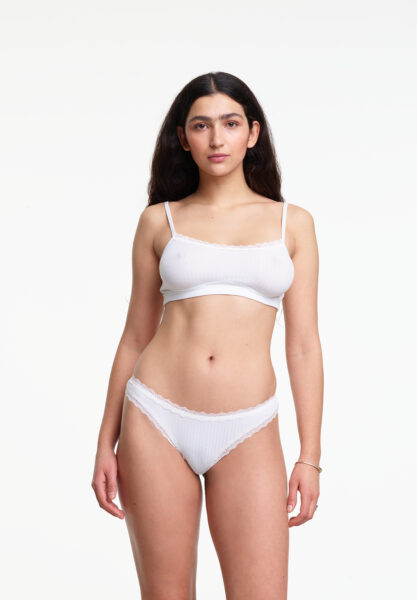 Yasmine Eslami Éléonore String Creamy