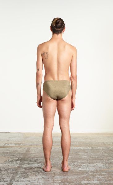 Yasmine Eslami Etienne Slip De Bain Gold
