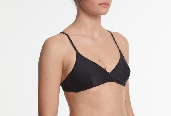 Yasmine Eslami Haut De Maillot Maya Black