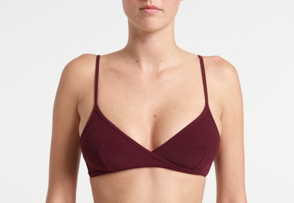 yasmine eslami Haut de maillot Maya Choco