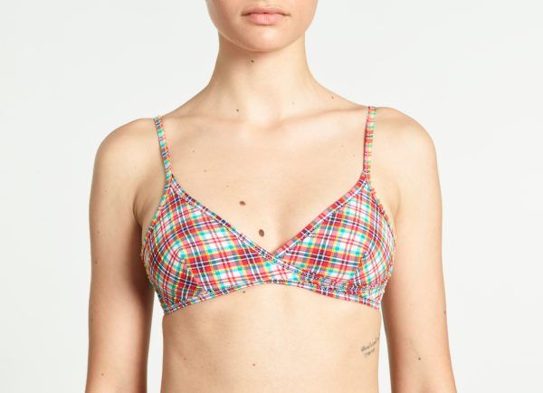 yasmine eslami Haut de maillot Maya Madras