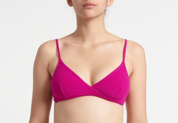 yasmine eslami Haut de maillot Maya Purple Haze