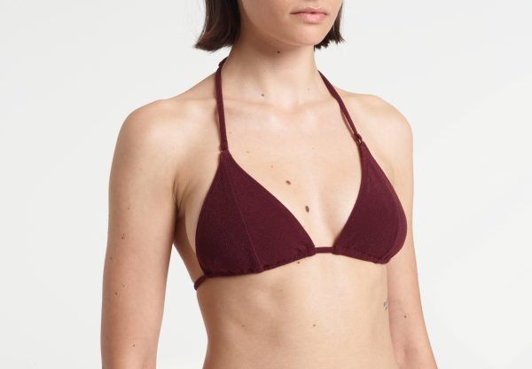 Yasmine Eslami Haut De Maillot Mica Choco