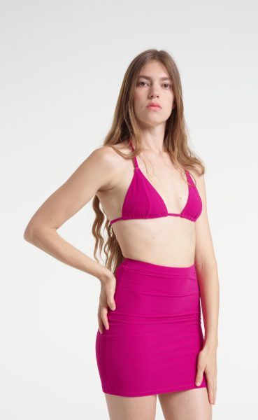 Yasmine Eslami Haut De Maillot Mica Purple Haze