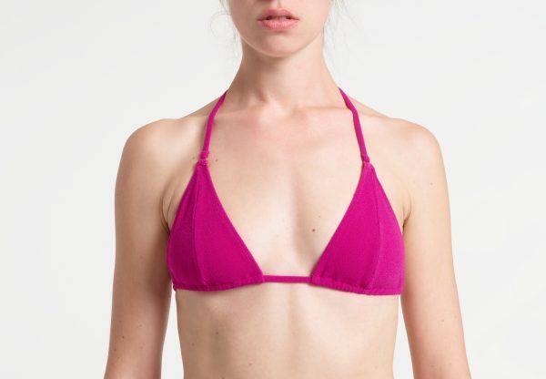 yasmine eslami Haut de maillot Mica Purple Haze