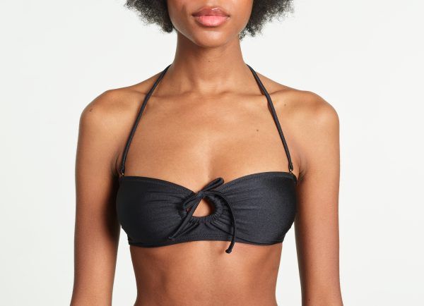 Yasmine Eslami Haut De Maillot Zoïa Black