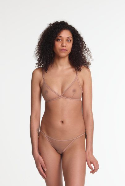 Yasmine Eslami Jeanne Culotte Mini Latte