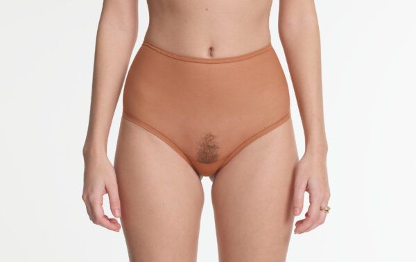 yasmine eslami Jeanne culotte taille haute Fawn