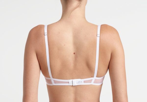 Yasmine Eslami Jeanne Soutien-gorge Moulé Blanc