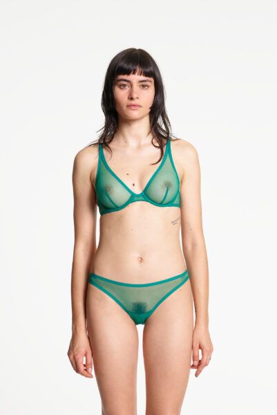 Yasmine Eslami Jeanne Soutien-gorge Plongeant Mint
