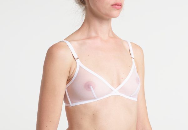 Yasmine Eslami Jeanne Soutien-gorge Souple Blanc