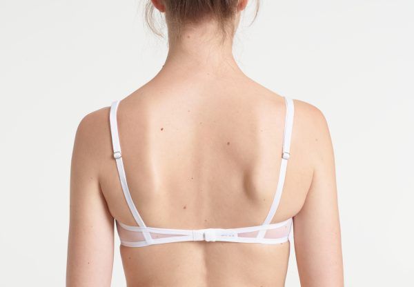 Yasmine Eslami Jeanne Soutien-gorge Souple Blanc
