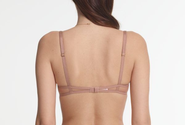 Yasmine Eslami Jeanne Soutien-gorge Souple Latte