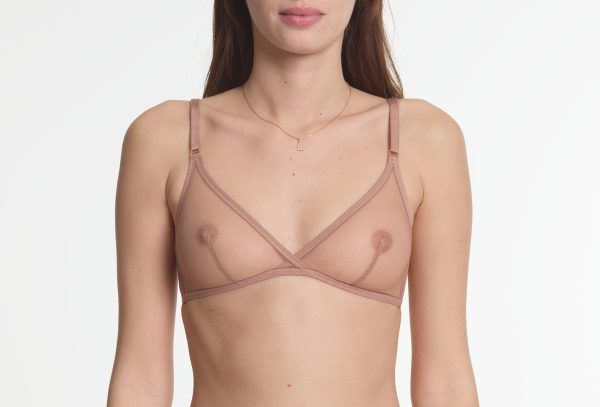 yasmine eslami Jeanne soutien-gorge souple Latte