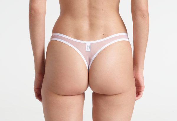 Yasmine Eslami Jeanne String Blanc