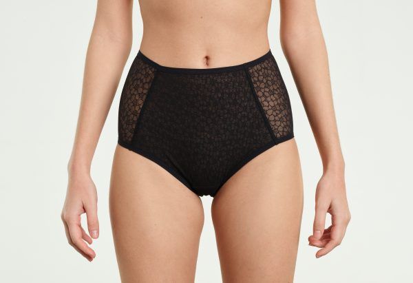 yasmine eslami Lily Culotte Taille Haute Black