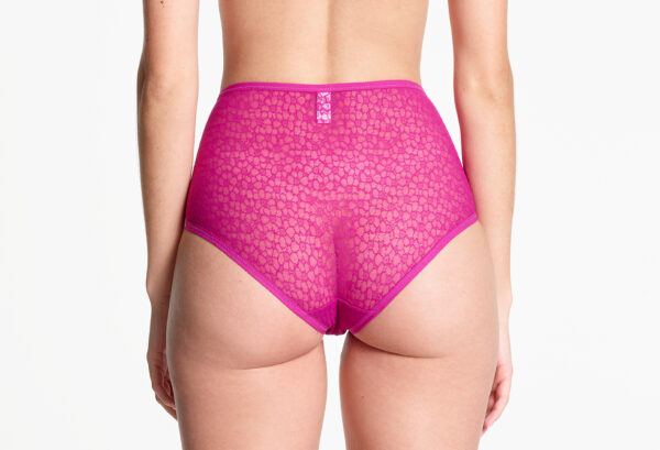 Yasmine Eslami Lily Culotte Taille Haute Raspberry