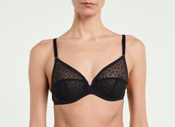 Yasmine Eslami Lily Soutien-gorge Emboitant Black