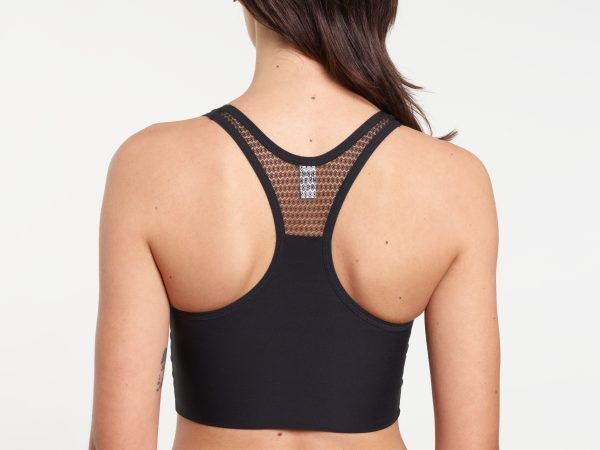 Yasmine Eslami Lou Brassière De Yoga Black