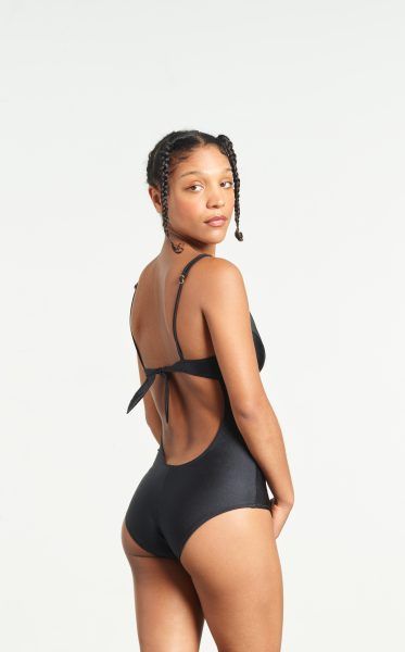 Yasmine Eslami Maillot Une-pièce Dana Black