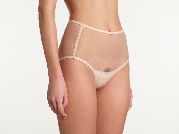 Yasmine Eslami Serena Culotte Taille Haute Blush