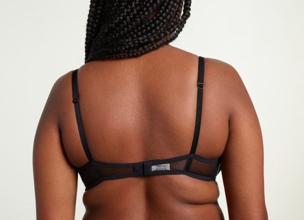 Yasmine Eslami Serena Soutien-gorge Emboitant Noir