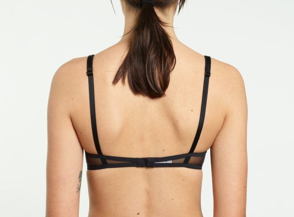 Yasmine Eslami Serena Soutien-gorge Souple Noir