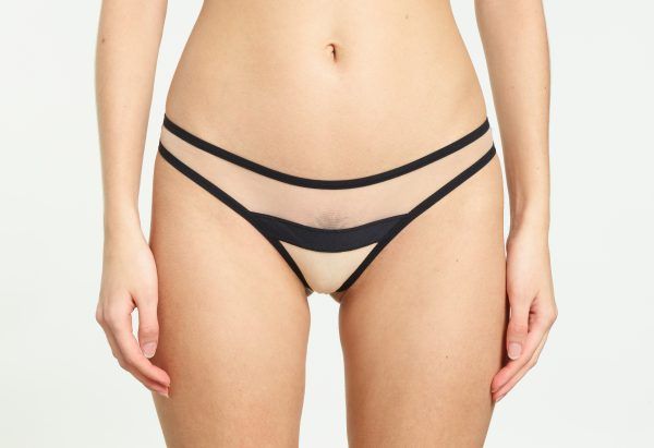 Yasmine Eslami Serena String Chair Et Noir