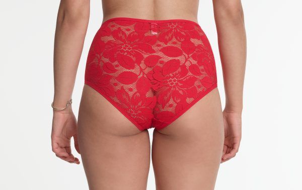 Yasmine Eslami Zoe Culotte Taille Haute Poppy