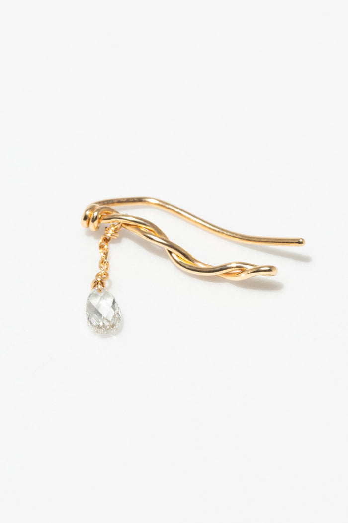 yay paris Climber pampille Lalita - 750‰ Gold White Diamond