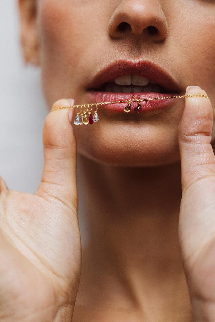 Yay Paris Mia Pendant - 750‰ Gold Sapphire Of Your Choice