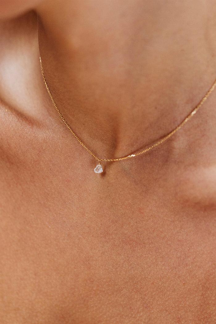 Yay Paris Sita Tassel Choker Necklace - 750‰ Gold White Diamond