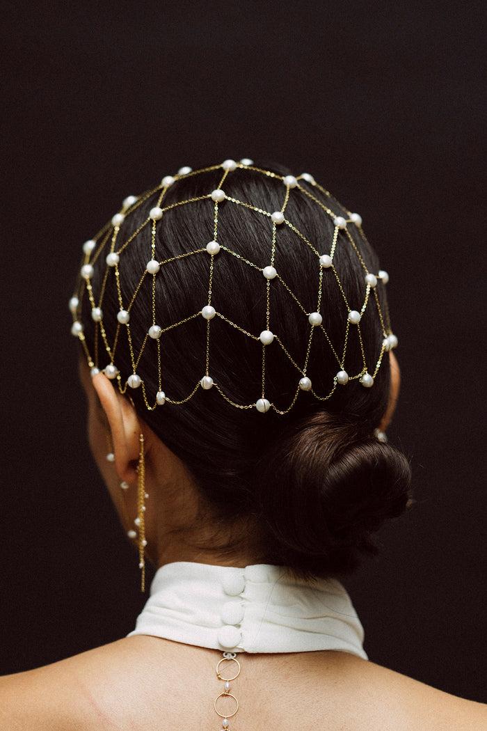 Yay Paris Toison Dorée Head Jewelry - Cultured Pearls