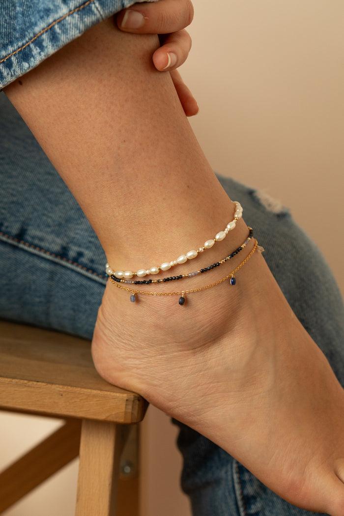Yay Paris Ankle Chain - Perles De Culture