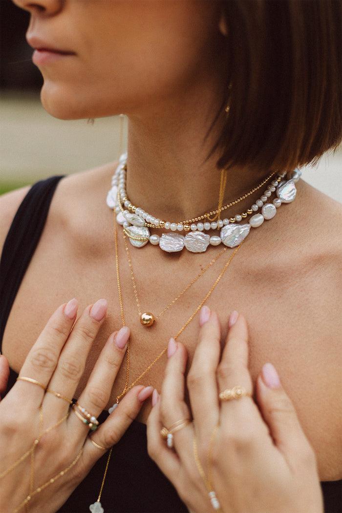 Yay Paris Calypso Necklace - Cultured Pearl