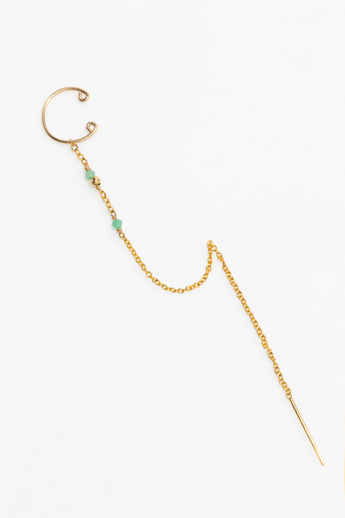 yay paris Céleste chain ear cuff