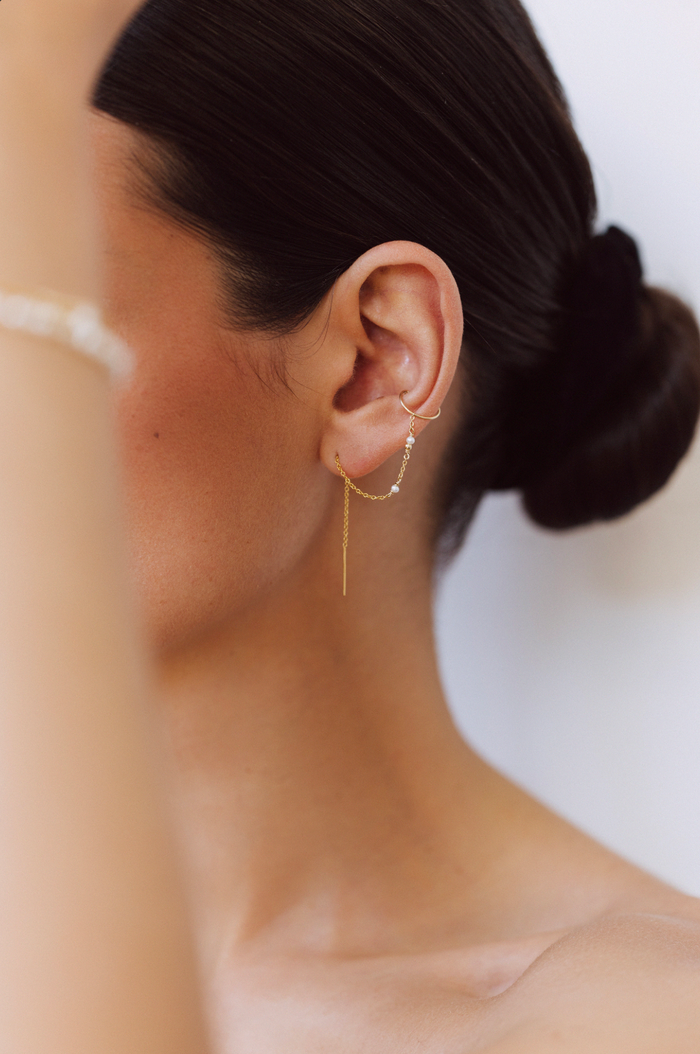 Yay Paris Celeste Earrings - Cultured Pearls