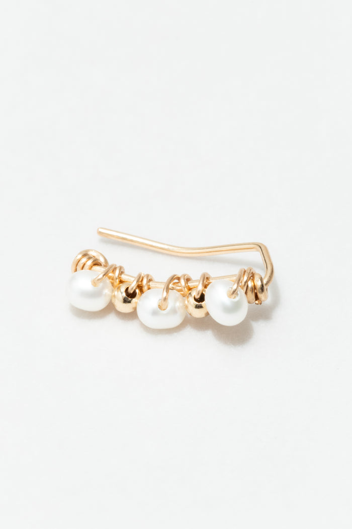 yay paris Climber Frida - Cultured pearl