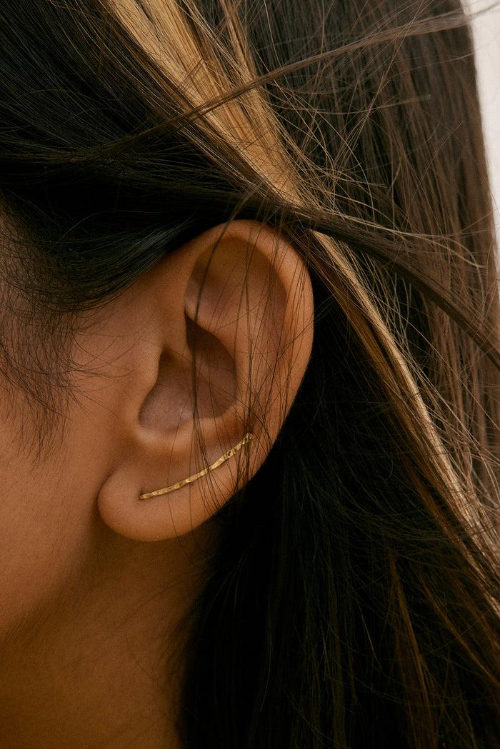 Yay Paris Climber Hammered Large Model - Gold 750 ‰