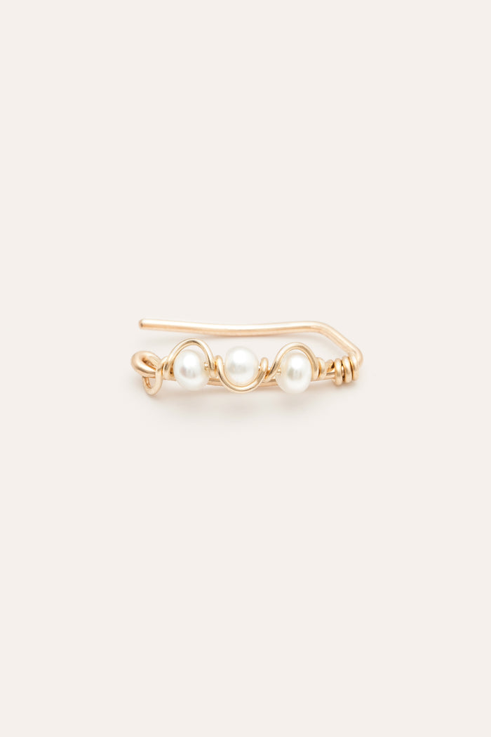 yay paris Climber Vague - Cultured pearls