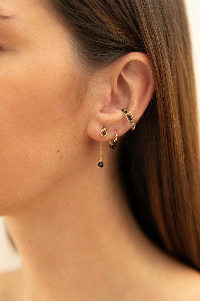 Yay Paris Coquille Stud - Agate