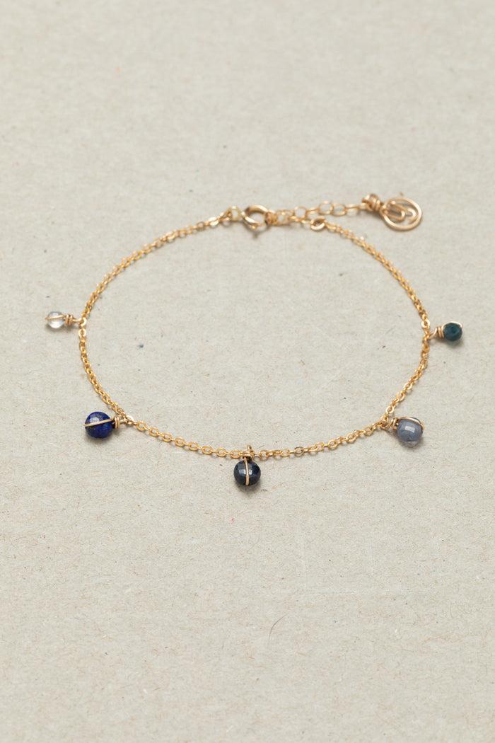 yay paris Damascus Bracelet - Azure