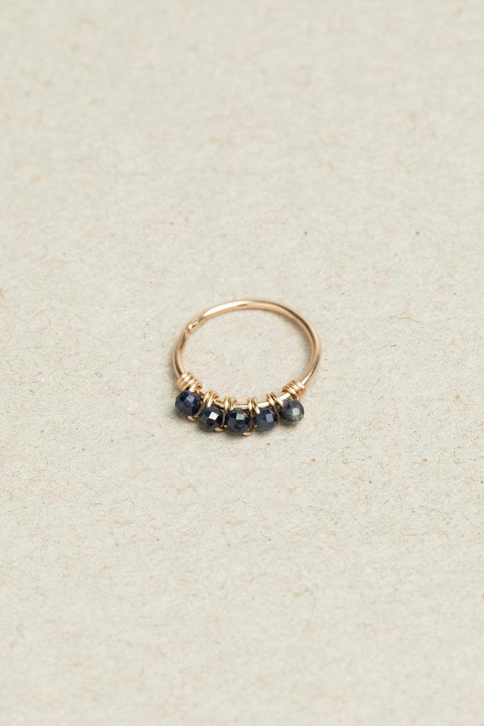 yay paris Diana Piercing - Sapphire - 750‰ Gold