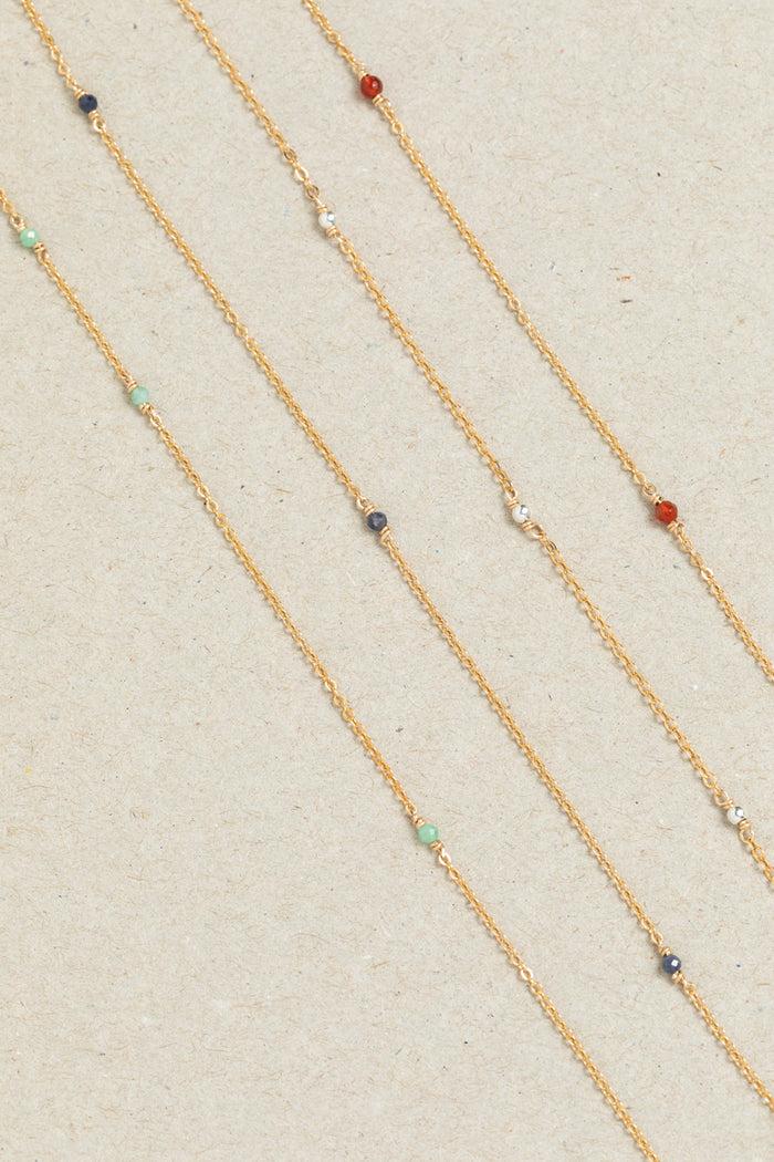 yay paris Double Satellite Necklace-Bracelet