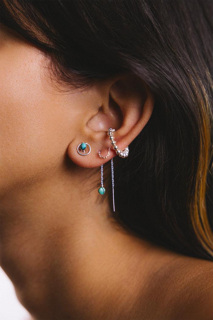 Yay Paris Ear CuffPerlé - Silver