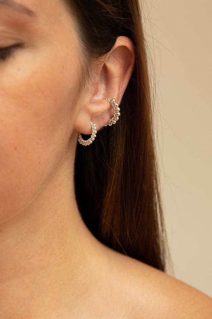 Yay Paris Ear CuffPerlé - Silver